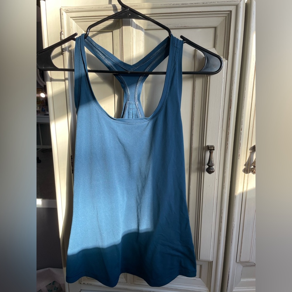 Blue Workout Tank